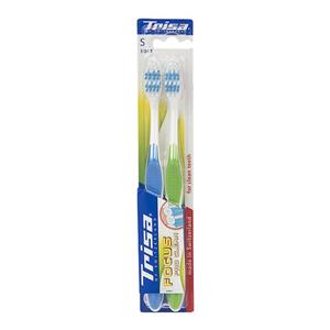 مسواک تریزا مدل Focus Pro Clean با برس نرم- بسته 2 عددی(1595) 