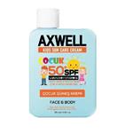 کرم ضد آفتاب کودک صورت و بدن اکسویل حجم 100 میل  AXWELL KIDS SUN CARE CREAM SPF 50 8680652026683