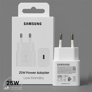 شارژر 25 وات اورجینال گلکسی آ 52/ Galaxy A52 سامسونگ/ Samsung