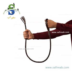 شلاق تمام چرم بافته شده سوارکاری