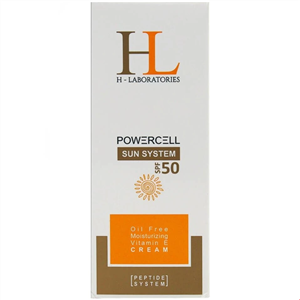 کرم ضدآفتاب رنگی فاقد چربی اچ ال HL ساخت سوئیس