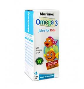 شربت امگا 3 برای کودکان مارینوکس 125 میلی لیتر Marinox Omega 3 Juice For Kids 125 ml