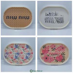 سینی ملامین طرح دار