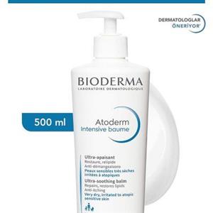 مرطوب کننده اتودرم بایودرما مدل Intensive baume حجم 500 میلی لیتر