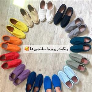 گیوه زنانه و مردانه دست دوز نخ پنبه