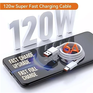 کابل شارژ 120w سوپر کابل اورجینال فست