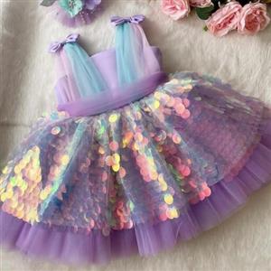 پیراهن پرنسسی جذاب دخترانه