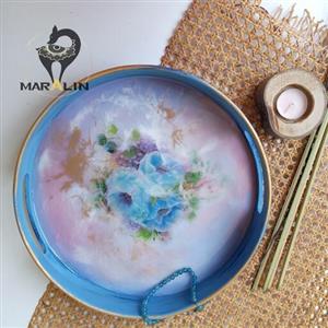سینی پذیرایی بهاری
