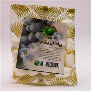 پیله ابریشم 20 تایی(برش خورده و تمیز  کیفیت تضمینی)