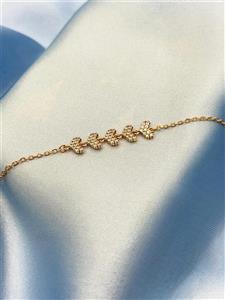 دستبند قلب نگین دار برند ژوپینگ ارسال رایگان