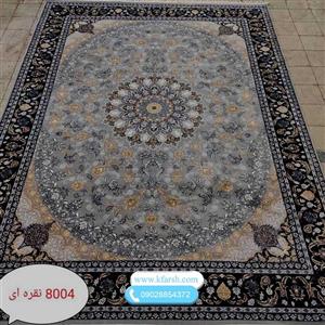 فرش۷۰۰شانه تراکم ۱۸۰۰ طرح ترنج دار کد ۸۰۰۴
