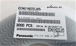 خازن 2.2 نانو فاراد 50 ولت Panasonic سایز 0805 نوع pps با دمای کاری 125 درجه