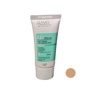 کرم پودر DD رامل کر مدل Hazelnut حجم 30 میلی لیتر