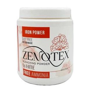 پودر دکلره زنوتکس مدل IRON POWER وزن 400 گرم