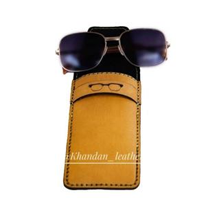 قاب عینک چرمی کد04