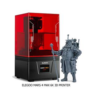 پرینتر سه بعدی رزینی Elegoo Mars ۴ Max (۶K) ELEGOO Mars 4 Max 6K