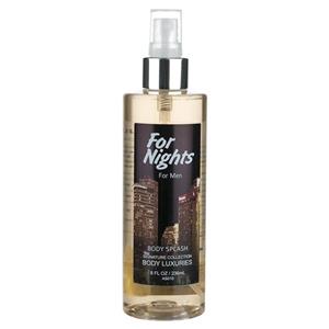 اسپری خوشبو کننده بدن مردانه بادی لاکچری مدل For Nights حجم 236 میلی لیتر