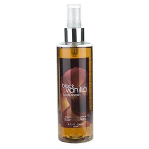 اسپری خوشبو کننده بدن زنانه بادی لاکچری مدل Black Vanilla حجم 236 میلی لیتر Body Luxuries Black Vanilla Body Spray For Women 236ml