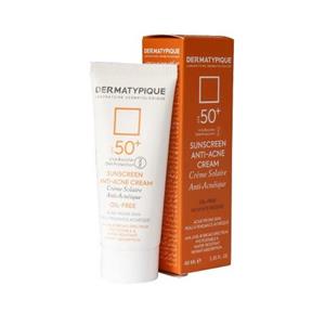 کرم ضد آفتاب بی‌رنگ SPF50 درماتیپیک مناسب پوست چرب و جوش‌دار حجم 40 میل (151874) 