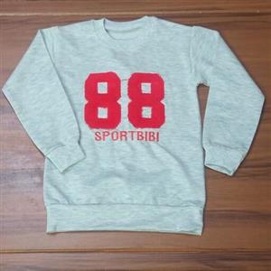 بلوز آستین بلند طوسی 88 . سایز45. جنس پنبه ملانژ .