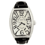 ساعت مچی زنانه فرانک مولر سیلور دورنگین Franck Muller Silver Diamonds