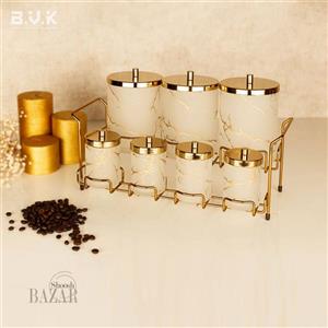 سرویس پاسماوری 8 پارچه بی وی کی مدل ماربل کد 416507