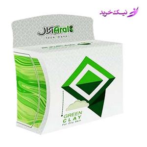 ماسک خاک رس سبز آرال