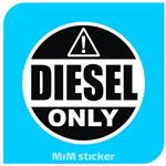 استیکر Diesel only