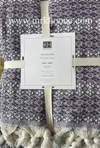 شال مبل کاراجا هوم رنگ بنفش پک 10 عددی