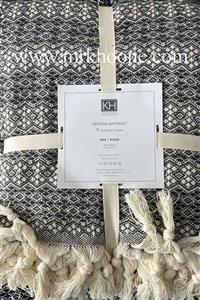 شال مبل کاراجا هوم رنگ طوسی پک 10 عددی