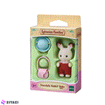 اسباب بازی سیلوانیان فامیلیز مدل Chocolate Eared Rabbit Baby کد 5405