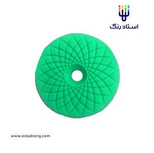 پد پولیش اوربیتال چسبی کهکشانی زبر (سبز) آتیس 125
