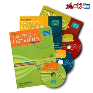 کتاب زبان پک سه جلدی Tactics for Listening BASIC EXPANDING DEVELOPING همراه CDنشر پندارقلم 