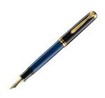 خودنویس پلیکان ام 600 آبی Pelikan M600 Black-Blue classic Fountain pen