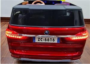 ماشین شارژی BMW متالیک گهواره دار 