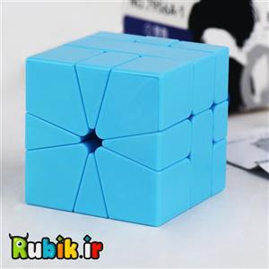 روبیک اسکوار1  حجمی آبی کد 654