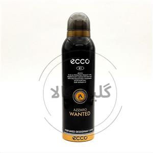 اسپری مردانه اکو ecco رایحه آزارو وانتد azzaro wanted حجم 200 میل