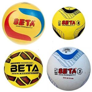 توپ ورزشی فوتبال، توپ والیبال بتا، دارای رنگ بندی