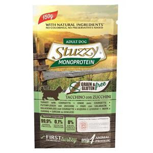 پوچ سگ استوزی stuzzy فیله بوقلمون تازه و کدو سبز- 150 گرمی Stuzzy Monoprotein Pouch Grain & Gluten Free Fresh Turkey & Courgette-84047 Dog Food