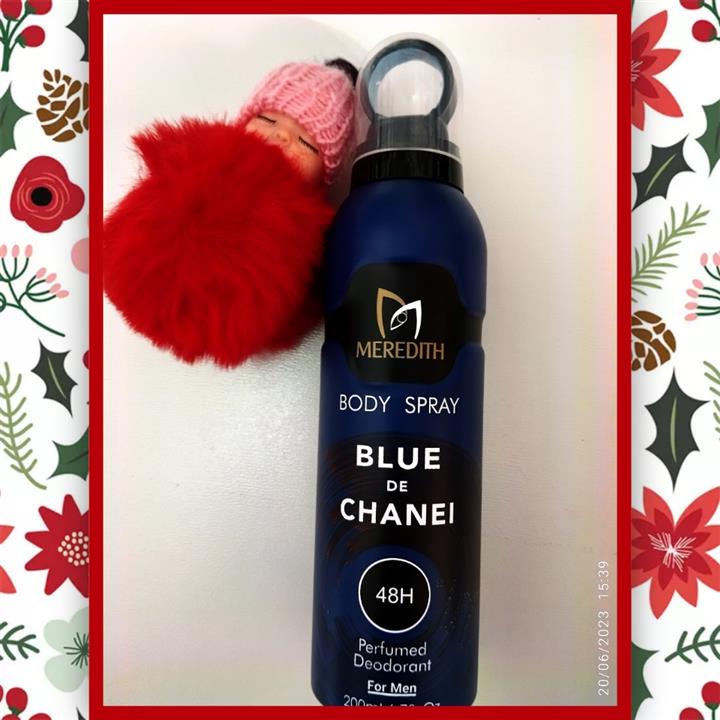 اسپری بدن مردیت مردانه بلو چنل BLUE DE CHANEL حجم 200 میل
