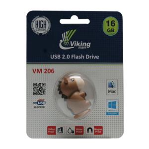 فلش مموری وایکینگ مدل vm 206 ظرفیت 16 گیگابایت Viking VM206 Flash Memory - 16GB