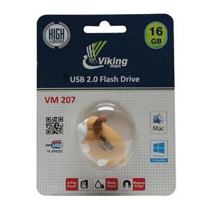 فلش مموری وایکینگ مدل vm 207 ظرفیت 16 گیگابایت Viking VM207 Flash Memory - 16GB