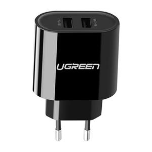 شارژر دیواری دو پورت یوگرین Ugreen CD104 USB Wall Charger 2 Ports
