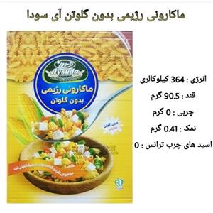 ماکارونی بدون گلوتن آی سودا 85