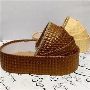 باکس گل گهواره چرمی تولد نوزاد در رنگبندی مختلف و متنوع