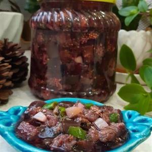 ترشی بادمجان معطر گیلان