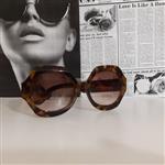 عینک آفتابی زنانه دیور  مدل پلنگی شش ضلعی فوق العاده خاص و لاکچری یووی 400