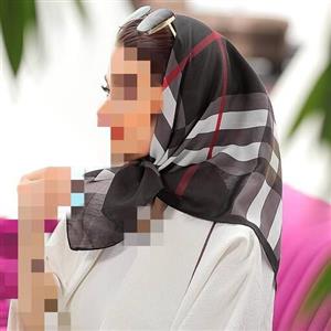 مینی اسکارف نخی راه راه