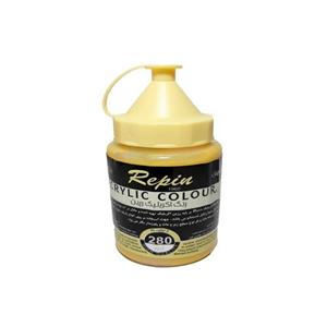 رنگ آکریلیک رپین زرد 280 میلی لیتر کد 8