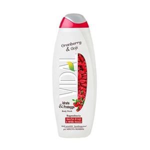 شامپو بدن ویدال مدل cranberry goji حجم 500 میلی لیتر 